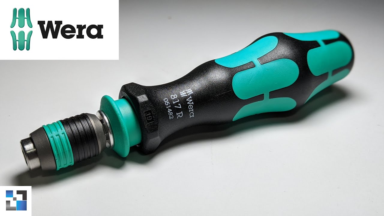 A MELHOR CHAVE DE BITS? WERA KRAFTFORM KOMPACT 817R