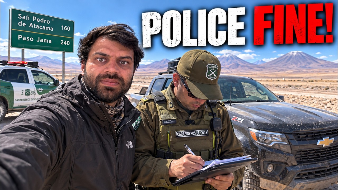Chile Police Fined Me on My First Day 🇨🇱