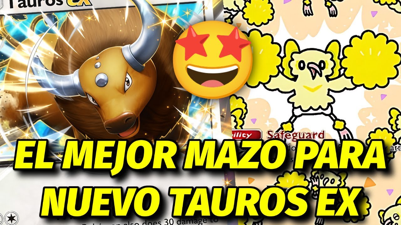 ⚡NUEVO Mazo FUERTE de TAUROS EX y ORICORIO en POKEMON POCKET