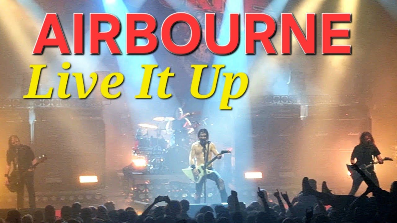AIRBOURNE : Live It Up - 11/03/2026 (Transbordeur LYON) #airbourne #metalangus  #hardrock #livemusic
