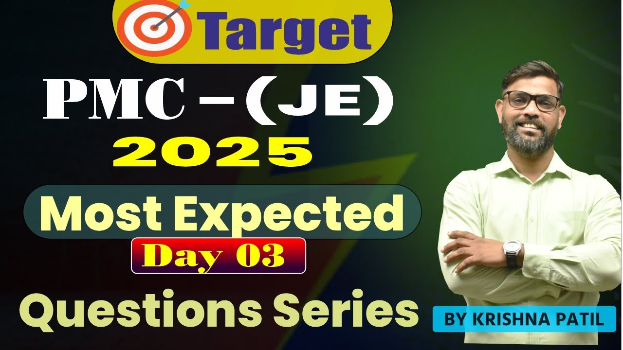 Target PMC JE 2025 | Most Expected Questions Series Reasoning | By KP Sir | #pmc #pmcje #ibps #je