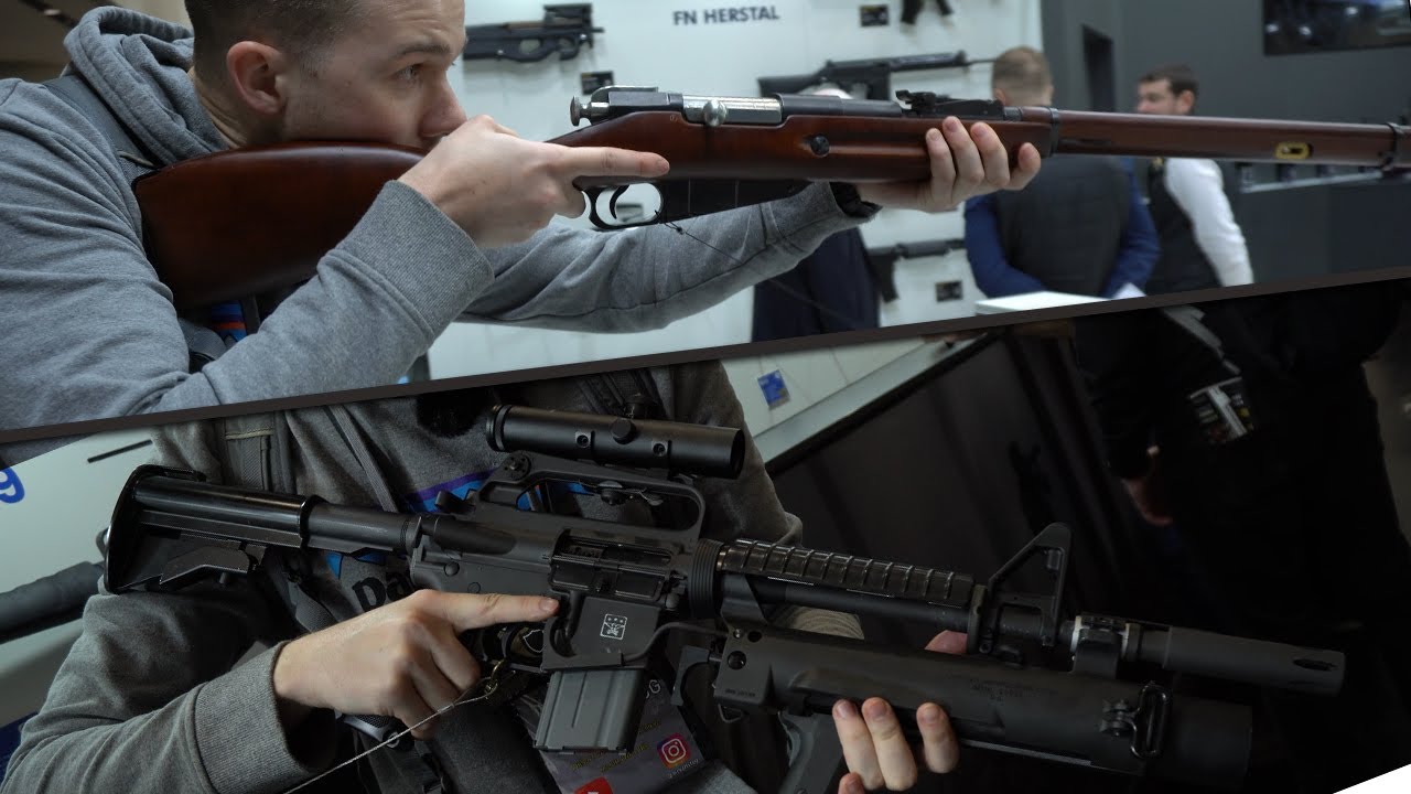 Kompletní historická sbírka M16/M4, Kar98K, FN Fal, SCAR | Cybergun - IWA 2024 | Airsoft CZ/SK