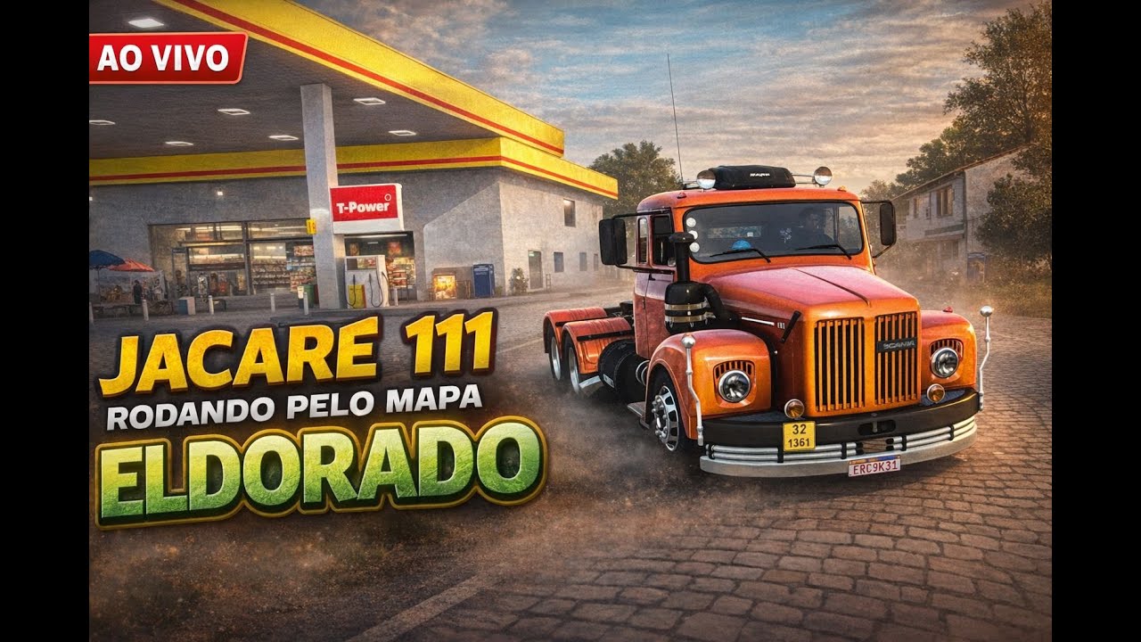 JACARE 111 RODANDO PELO MAPA ELDORADO