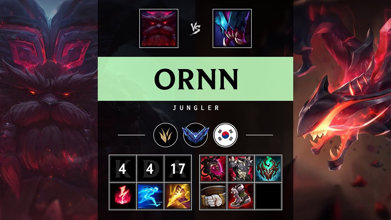 Ornn Jungle vs Rek'Sai - KR Diamond Patch 25.07