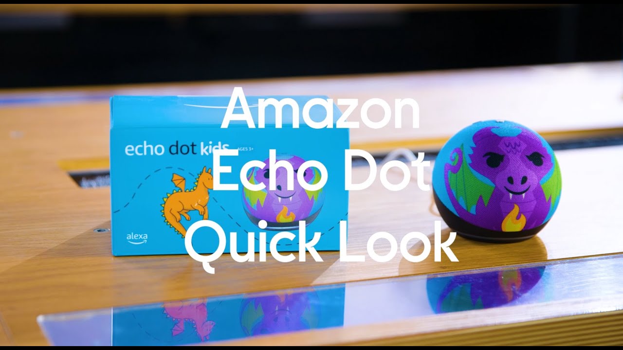 AMAZON Echo Dot Kids (5th Gen) Smart Speaker with Alexa - Quick Look