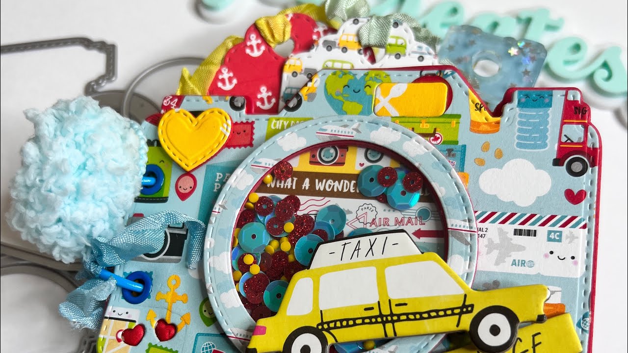Project Share Featuring the Camera Mini Album from ScrapDiva Designs