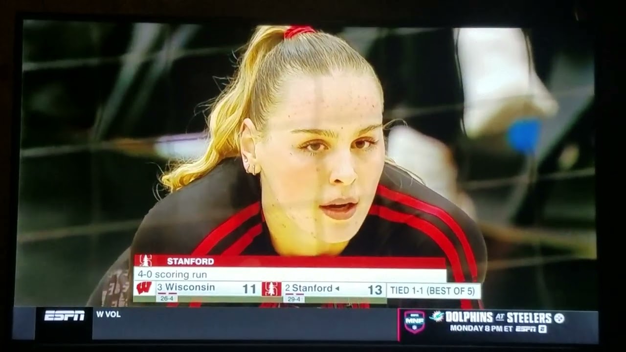 Women's Volleyball - Wisconsin vs Stanford 