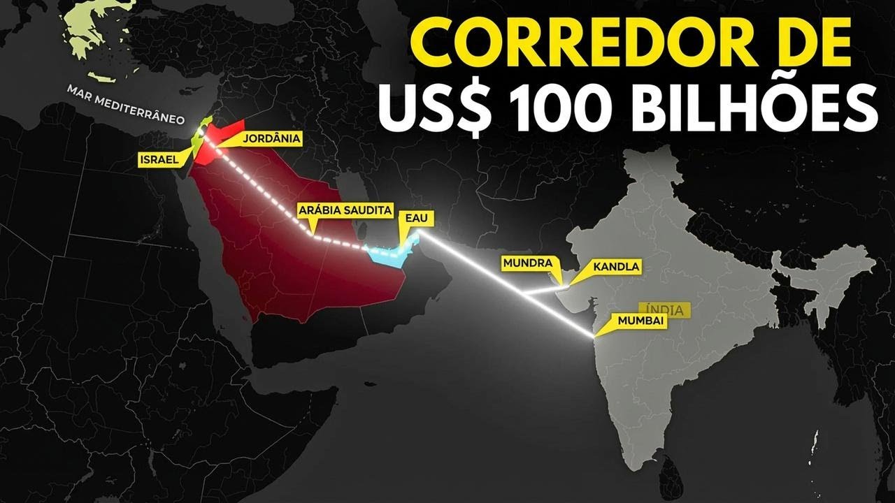 O novo megacorredor de US$100 bilhões que pode desafiar o domínio da China!