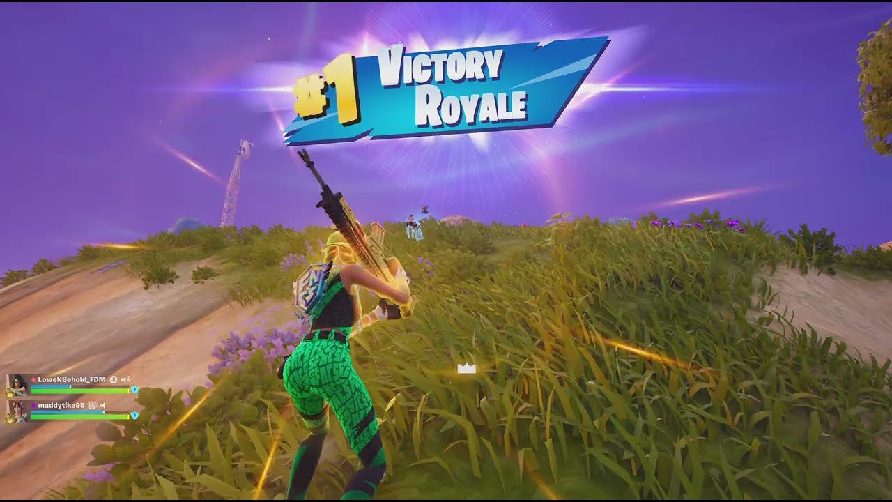 Fortnite Last win of Chapter 7 season 1