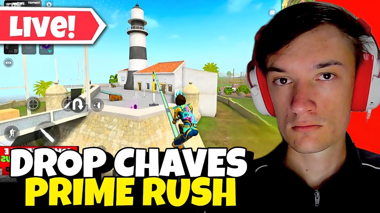🔴Prime rush AO VIVO 🔴 dropando CHAVES  🔴 JOGANDO COM ESCRITOS #primerush