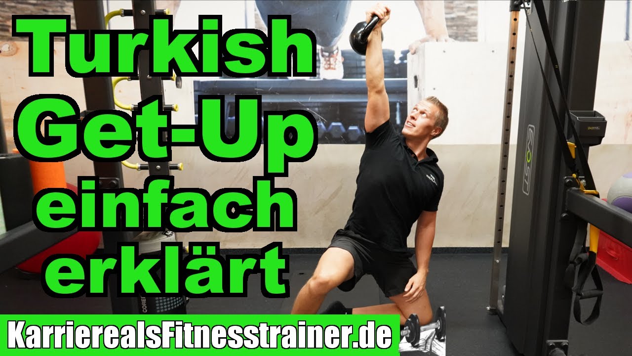 Turkish Get Up mit der Kettlebell einfach erklärt!