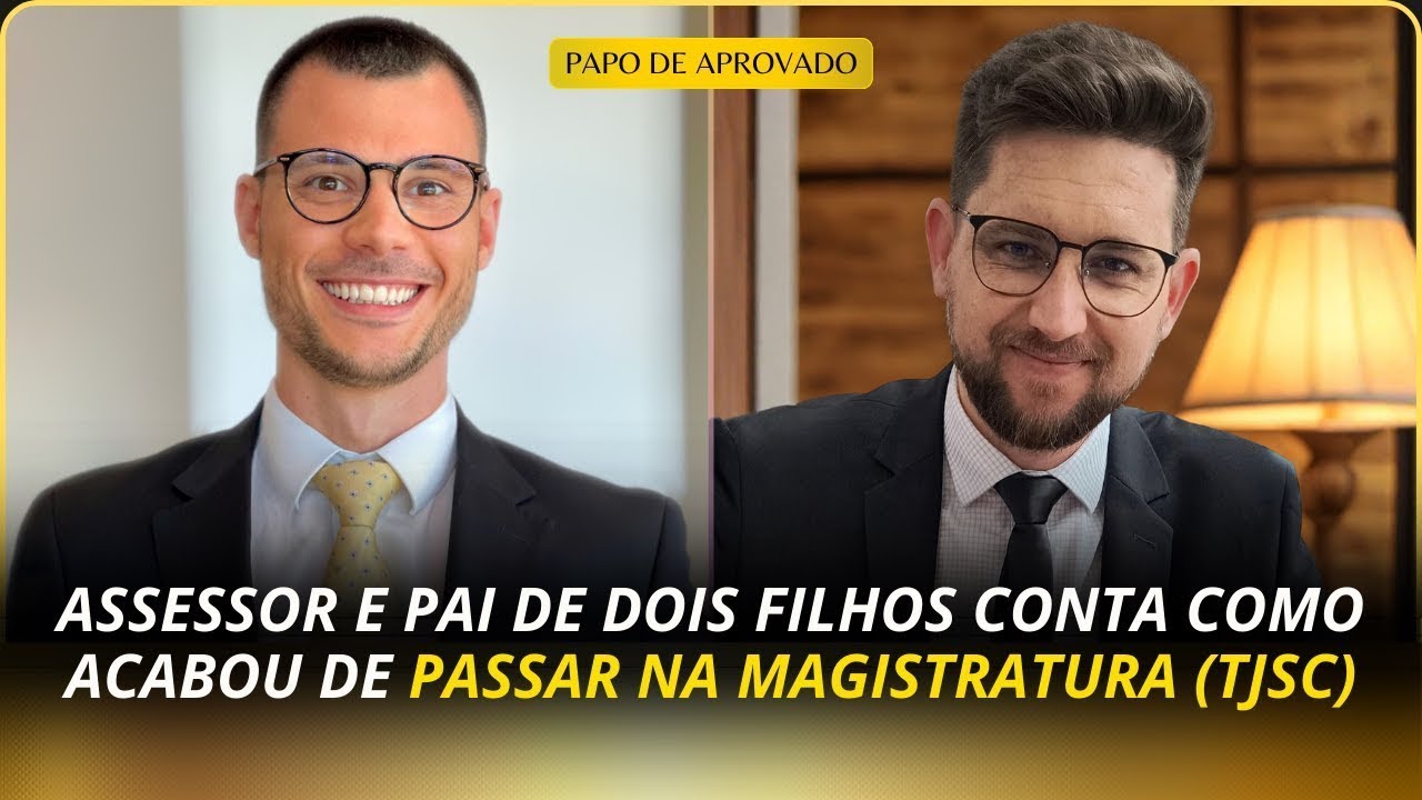 ASSESSOR e PAI de dois filhos conta como passou para MAGISTRATURA | AQUECIMENTO Intensivo VOCÊ Juiz