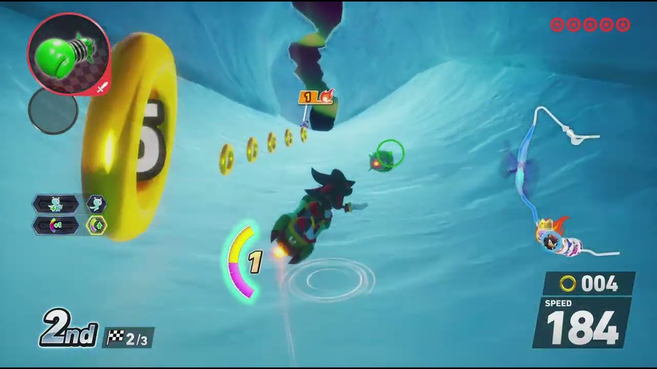 I got so close to getting super Sonic in Sonic racing crossworlds