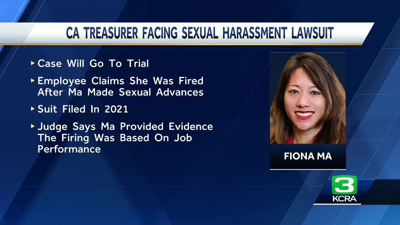 Fiona Ma sexual harassment lawsuit can go to trial, judge says