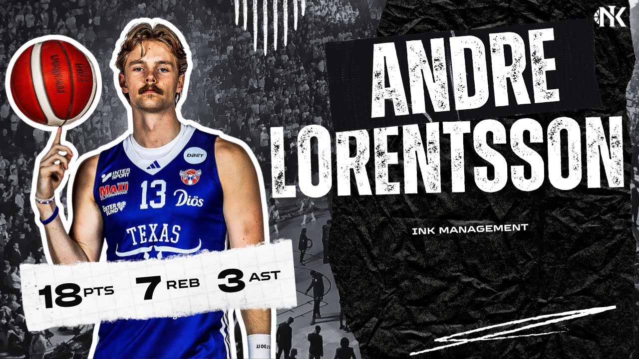 Andre Lorentsson #13 / Jämtland vs. Högsbo