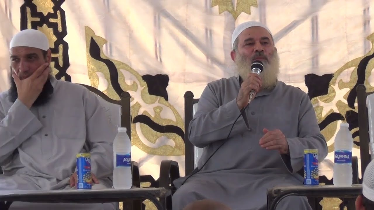 كلمة الشيخ ابراهيم ابو طالب   فى حفل زفاف الاستاذ محمد خميس السعيد محمد