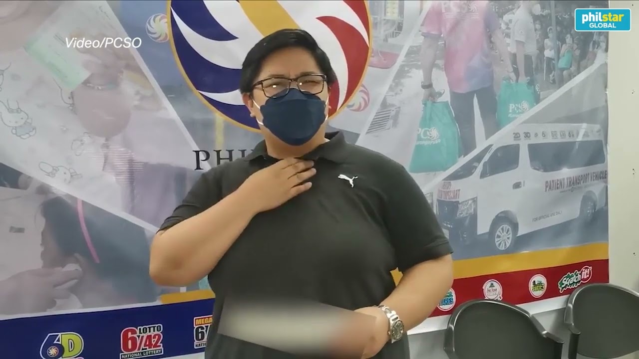 PCSO Lotto winner nagpa-interview sa PCSO