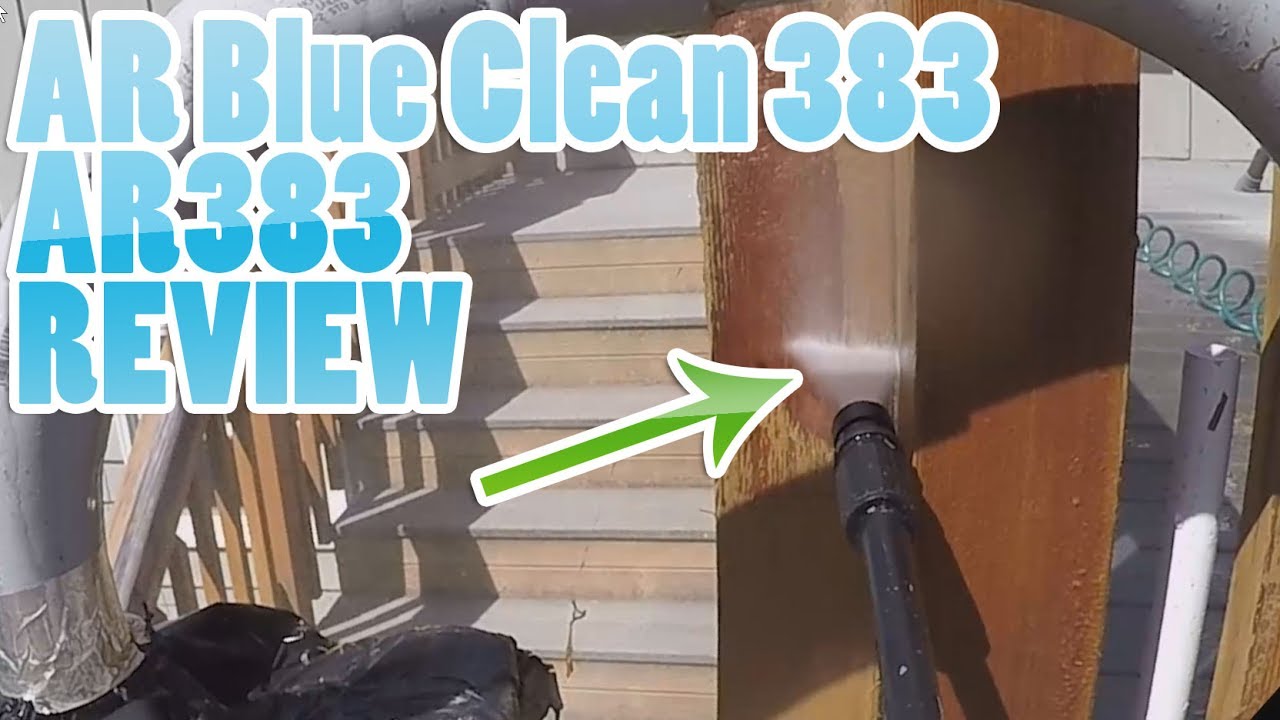 AR Blue Clean AR383 1,900 PSI Electric Pressure Washer REVIEW