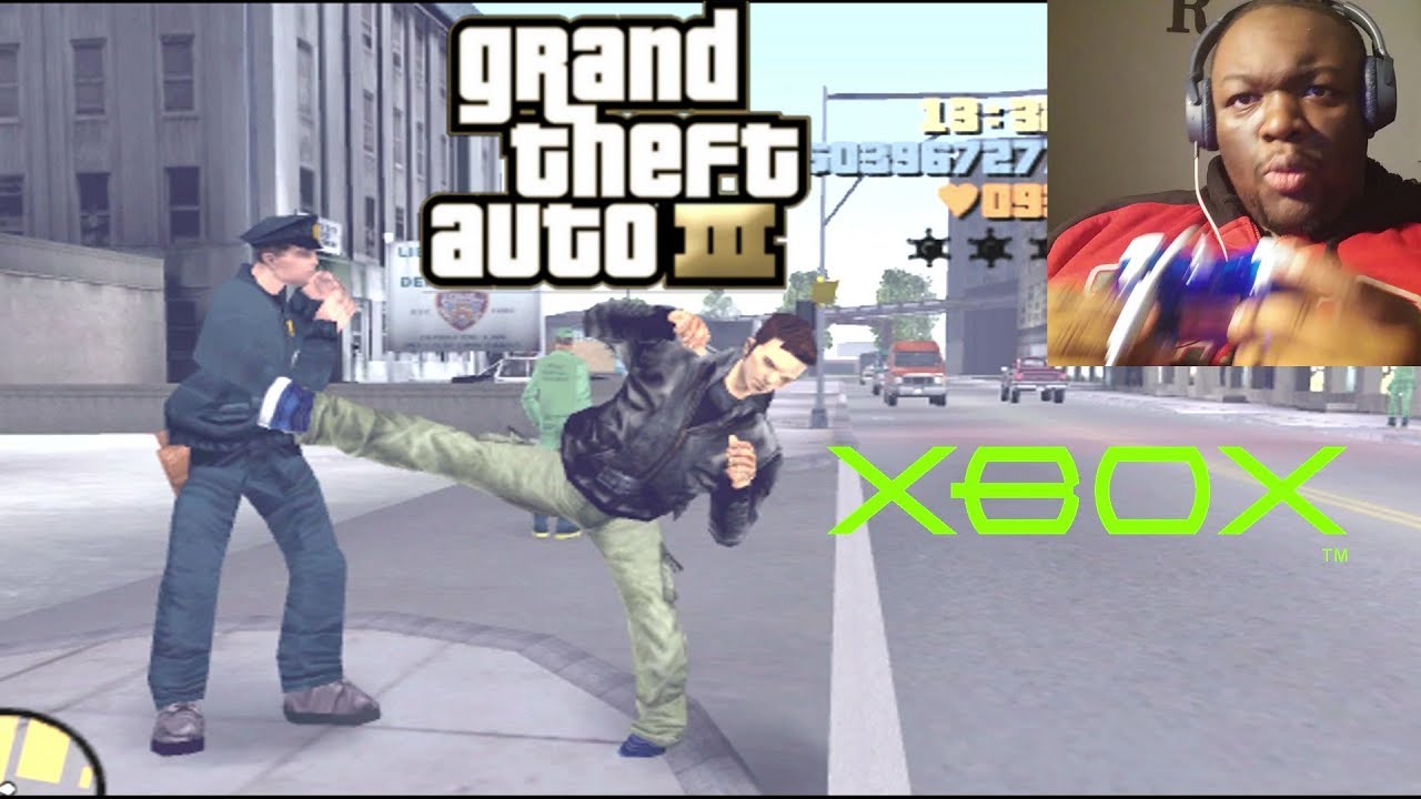 Grand Theft Auto III [XBOX] Random Gameplay with Facecam (1080p)