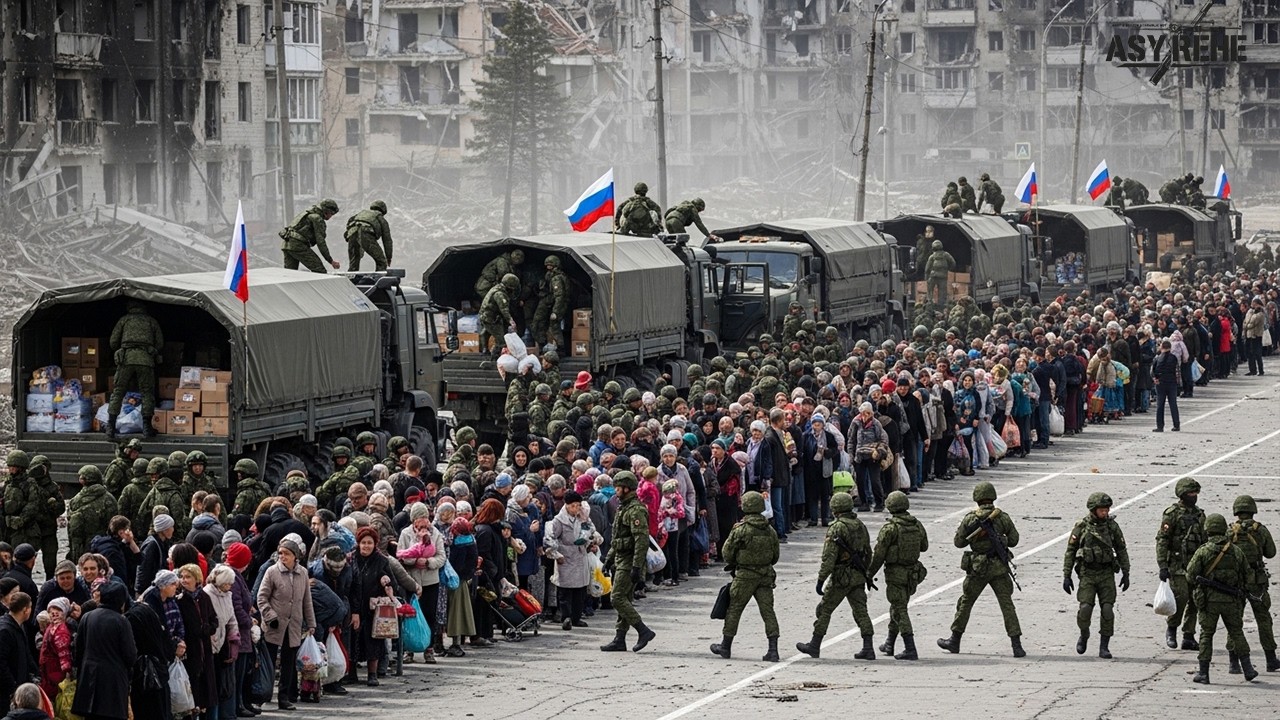 Under Attack: Russian Forces Keep Delivering Aid and Evacuating Ukrainian Civilians