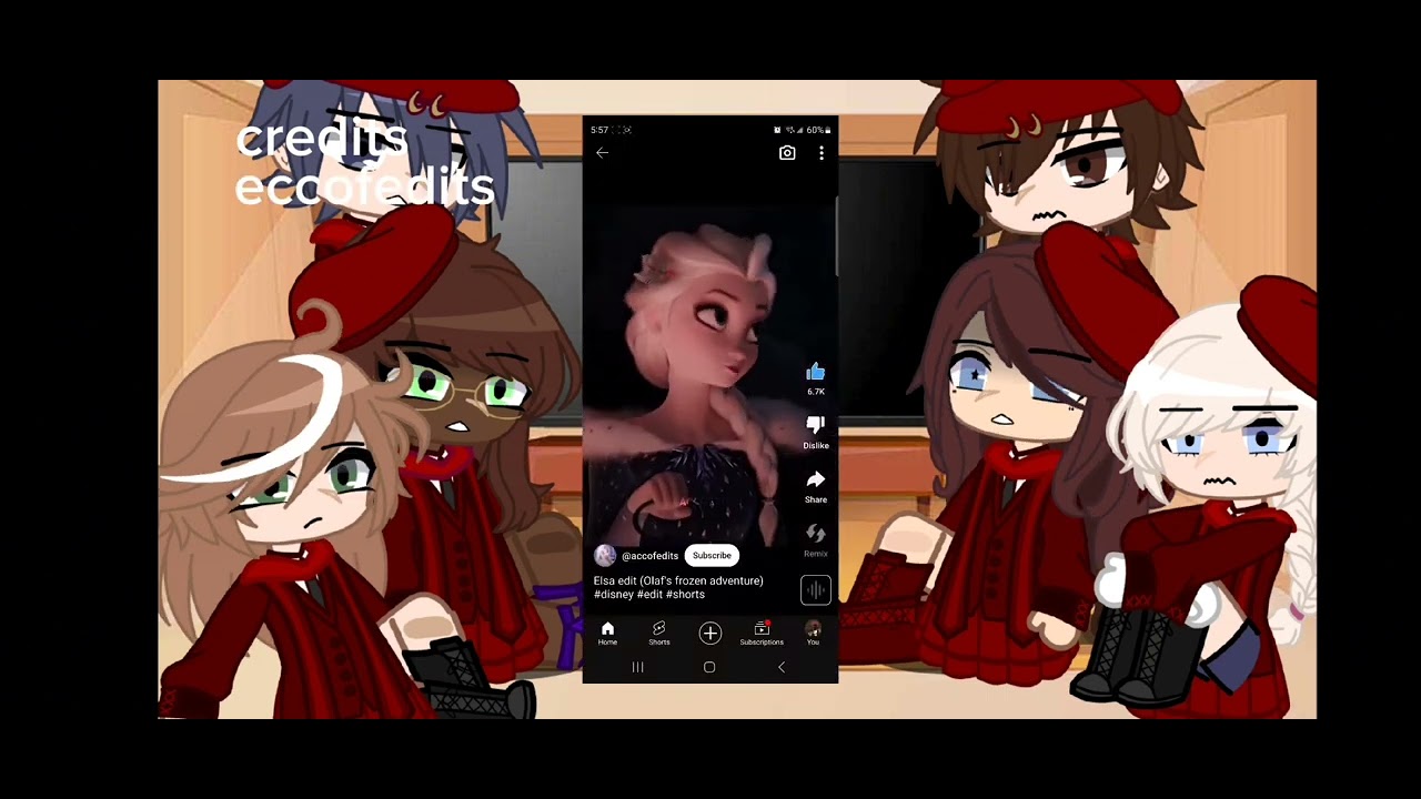 elsa's past classmates react to her (no ships) #angst