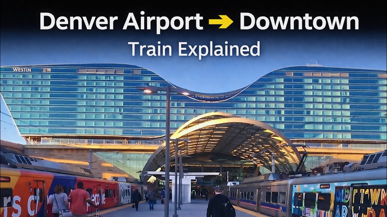 RTD A Line Train Review | Denver Airport (DEN) to Union Station Downtown