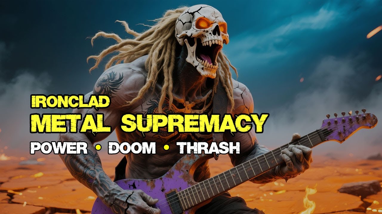 Ironclad Metal Supremacy – Relentless Drums & Mechanical Drive | Power Metal 💀 Doom 🔥 Thrash