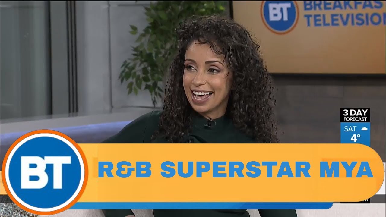 R&B Superstar Mya is here!