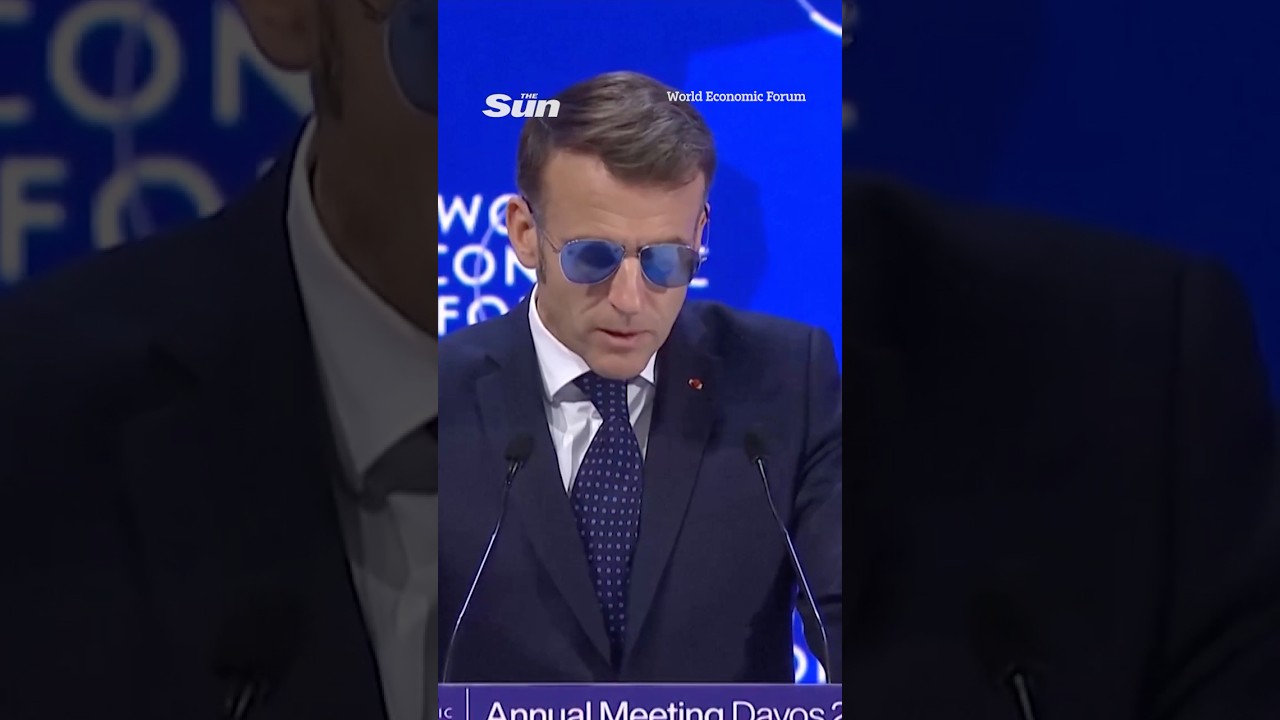 Macron sports Top Gun shades to launch veiled attack on Trump&rsquo;s Greenland threats