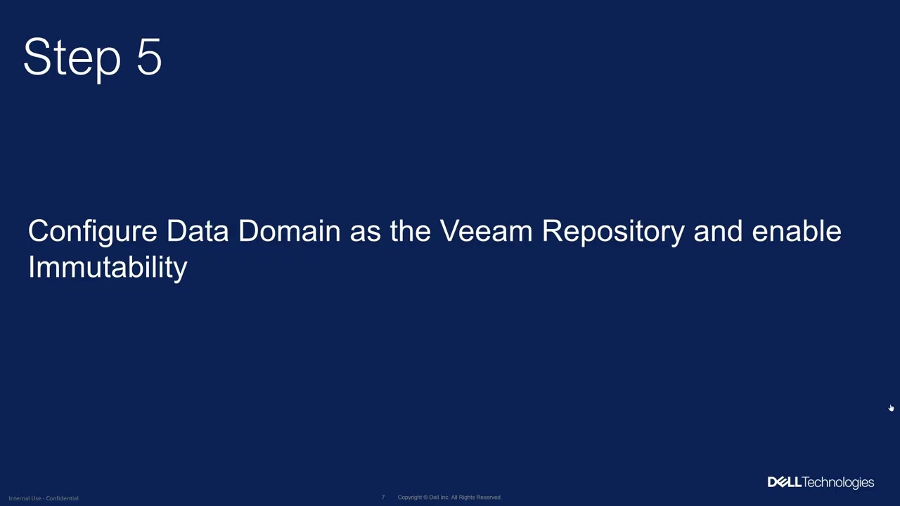 Veeam & PowerProtect Data Domain Retention Lock