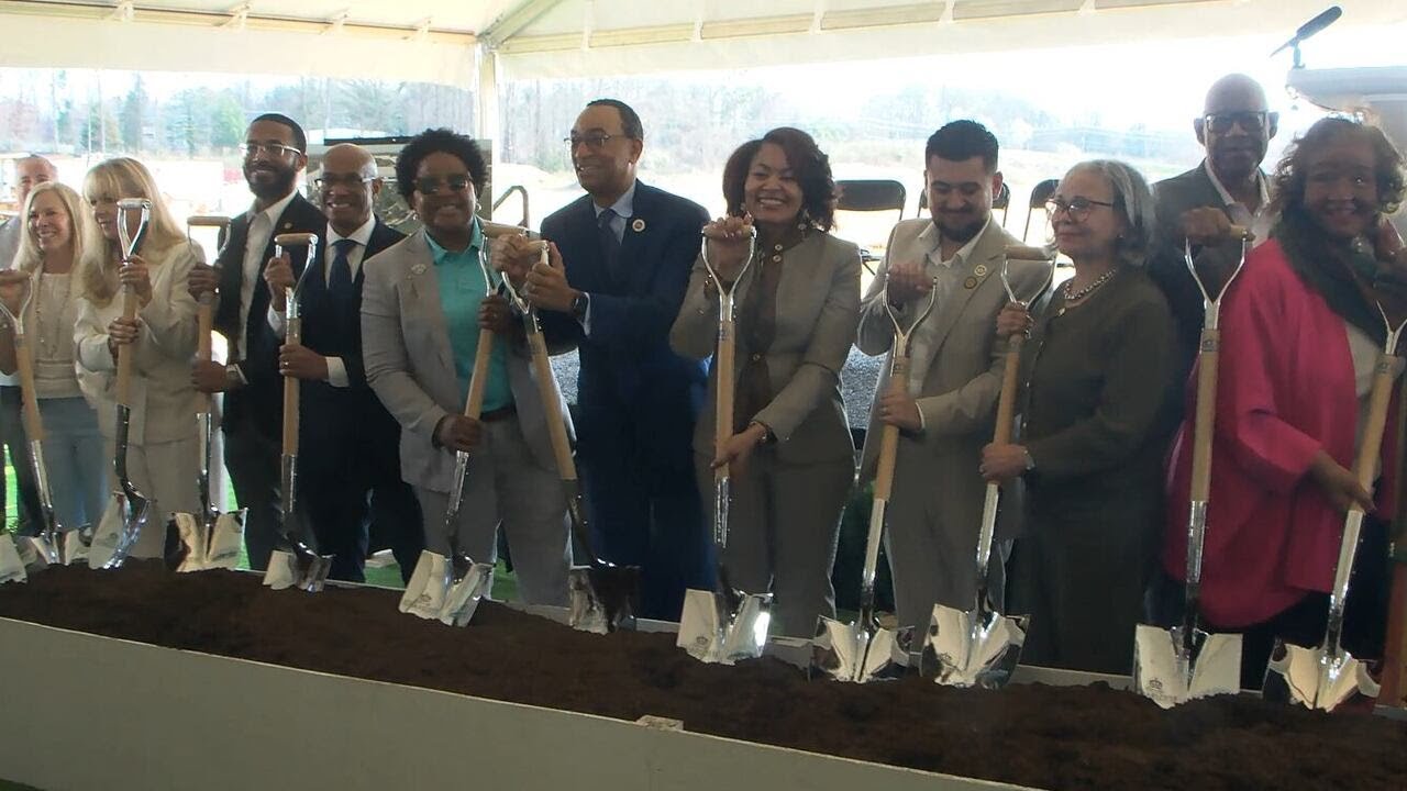 ‘Today we did it’: Groundbreaking marks new era for former Eastland Mall site