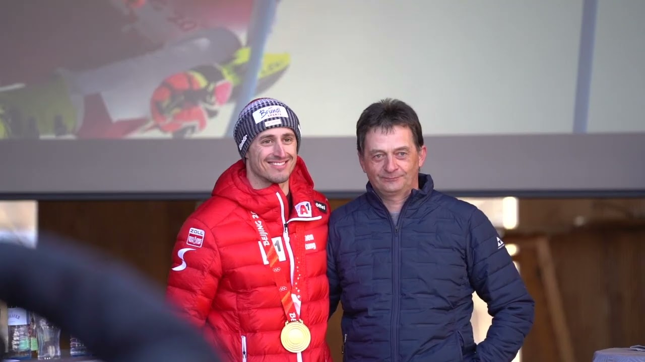 Empfang von Olympiasieger Stefan Brennsteiner in Niedernsill