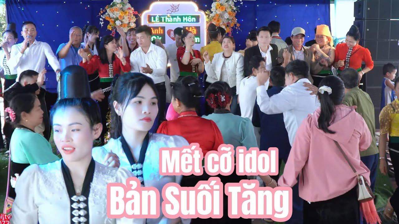 Nhảy nhiệt tình tại lễ thành hôn Anh Cờ - Hà Nam bản suối tăng xã mường khoa sơn la