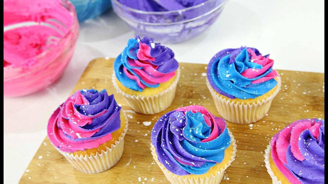 Galaxy Cupcakes - CAKE STYLE