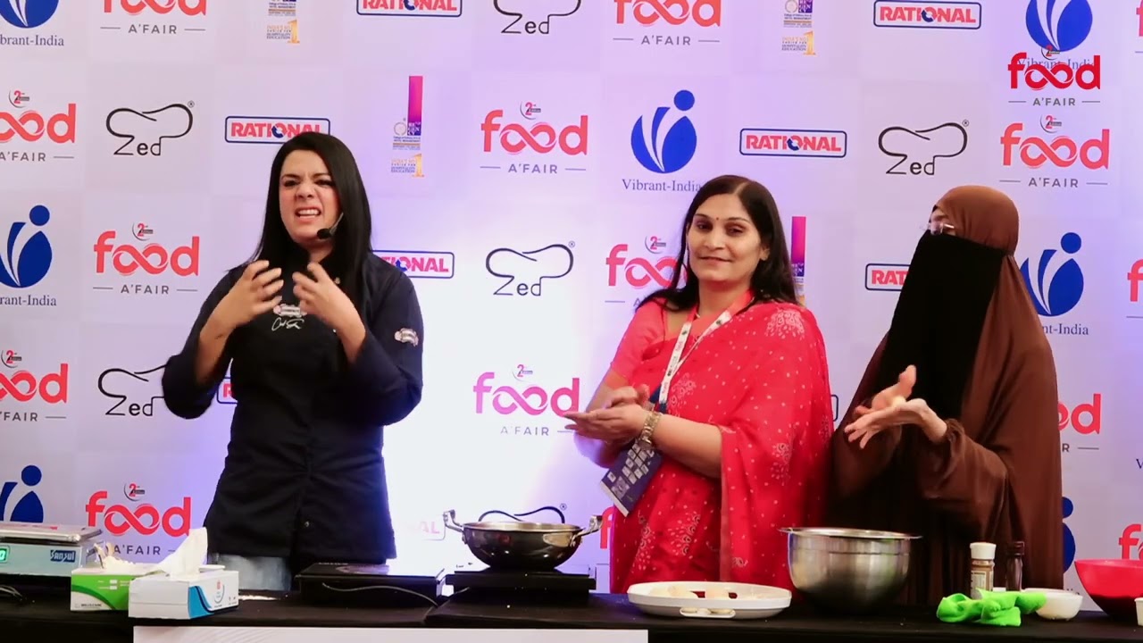 Chef Gauri at FoodaFair 2nd Edition | Live Cooking Session | #foodexpo