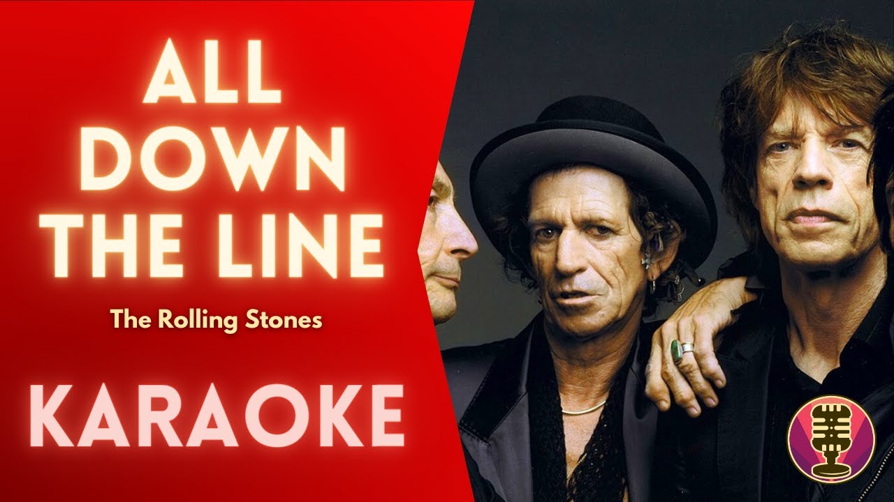 THE ROLLING STONES - All Down The Line (Karaoke)