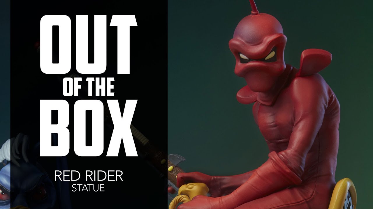 William Stout's Red Rider Statue by Sideshow | Out of the Box