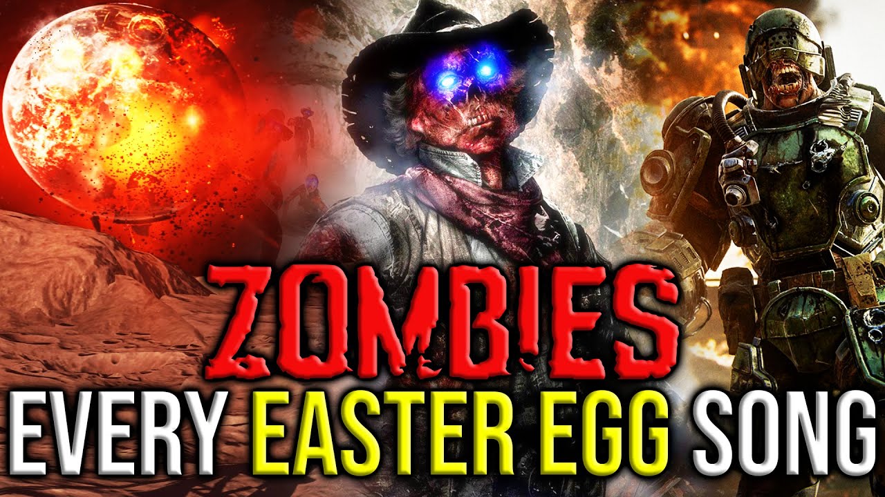 EVERY EASTER EGG SONG IN CALL OF DUTY ZOMBIES (WAW, BO, BO2, BO3, BO4, CW, BO6) COMPLETE