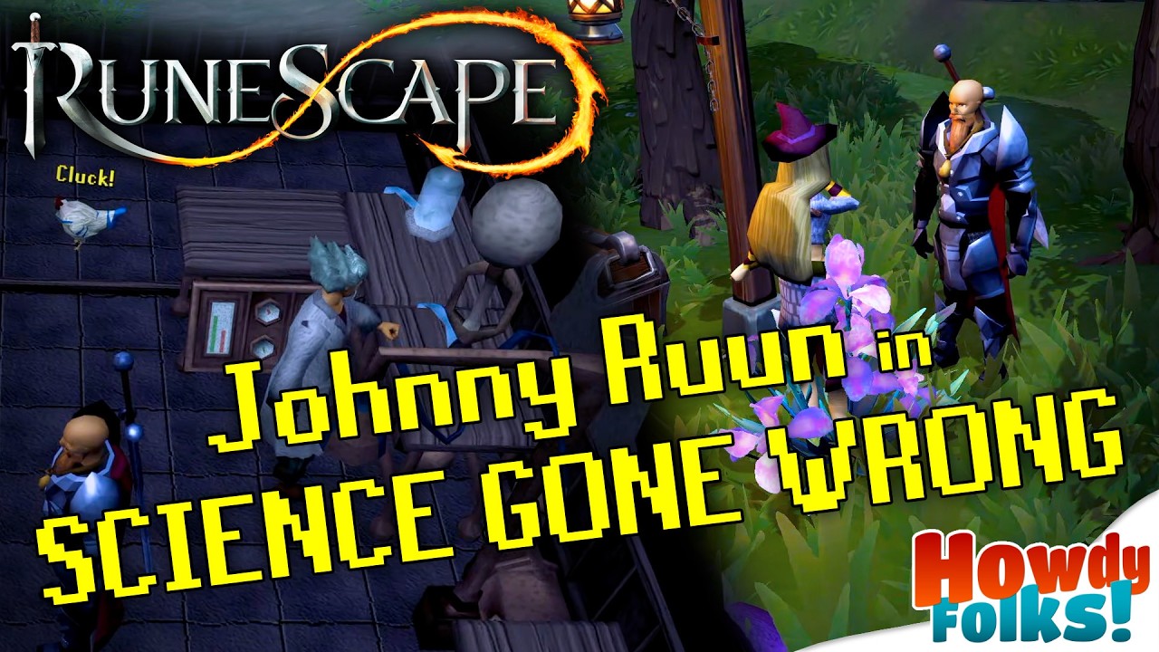 Джонни Руун в игре SCIENCE GONE WRONG ⬥ Возвращение в Runescape ⬥ Эпизод 20