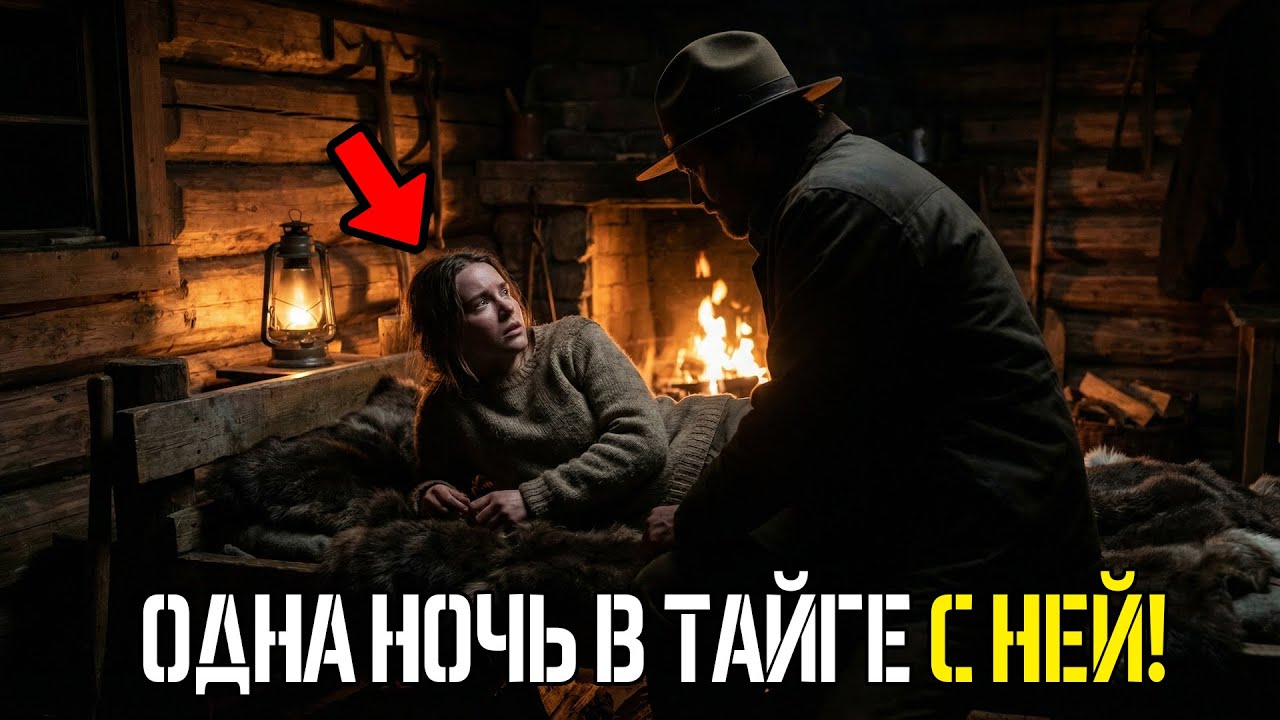 Она промокшая до нитки зашла в дом к егерю: эта ночь в тайге изменила всё...