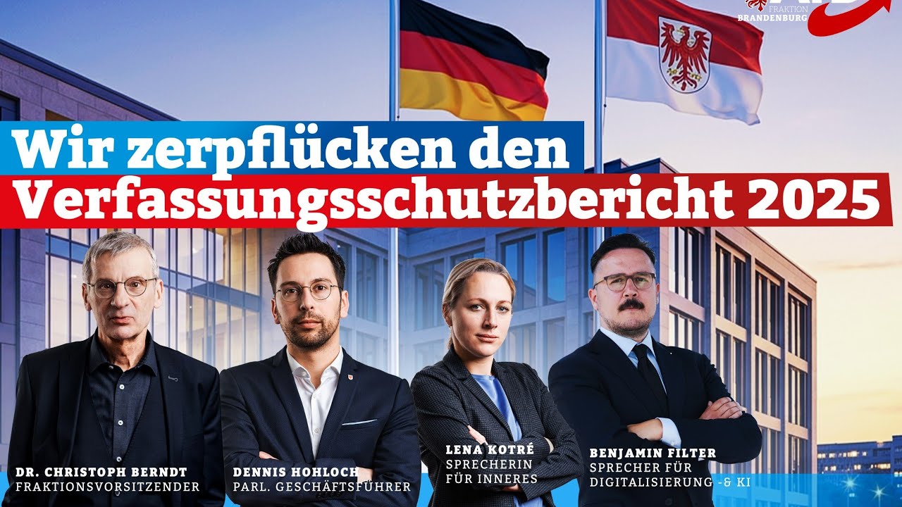 Pressekonferenz zum Verfassungsschutzbericht 2025 🎥‼️