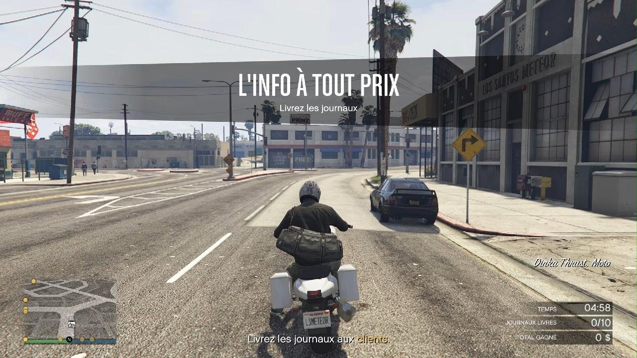 GTA Online : Livreur de journaux : Los Santos Meteor