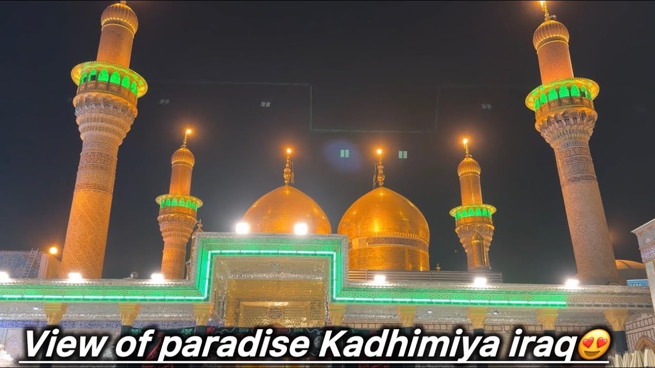 Imam musa e Kazim & Imam Mohammad taqqi A.s ke roze ki ziyarat #kazimain #travel #vlog #iraq #india 