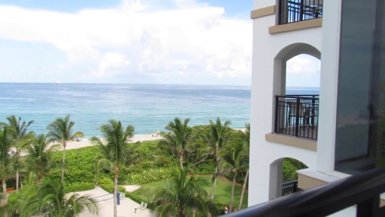 Hotel Room Tour: Marriott Ocean Pointe