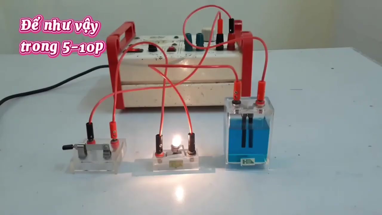 Tác dụng hóa học của dòng điện