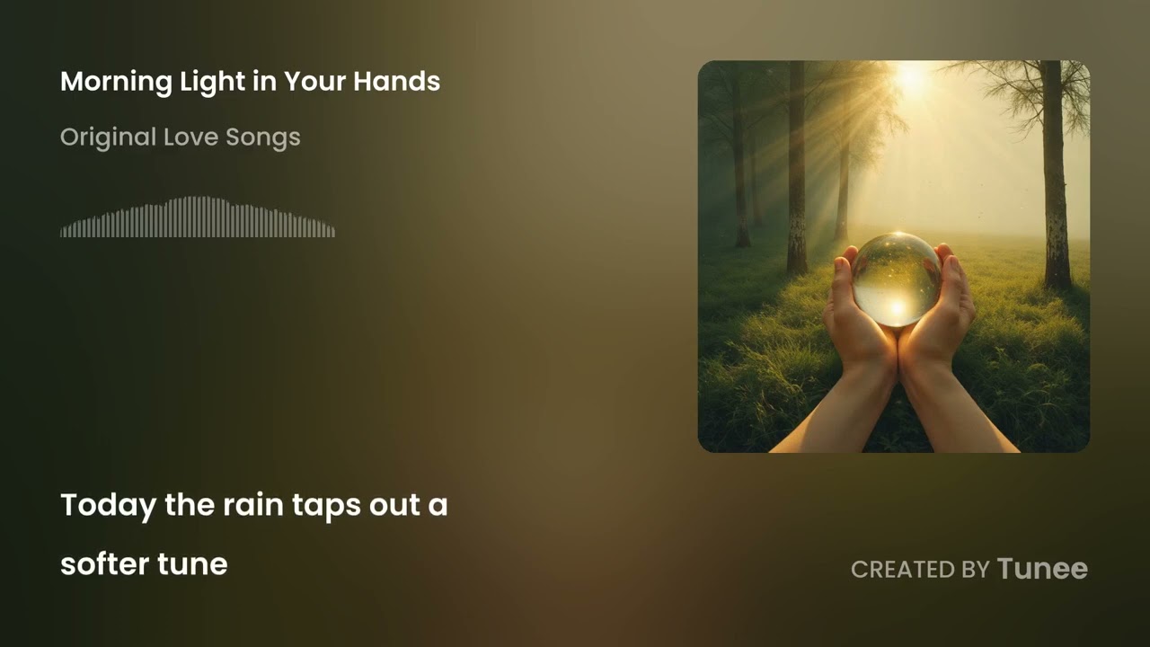Morning Light in Your Hands