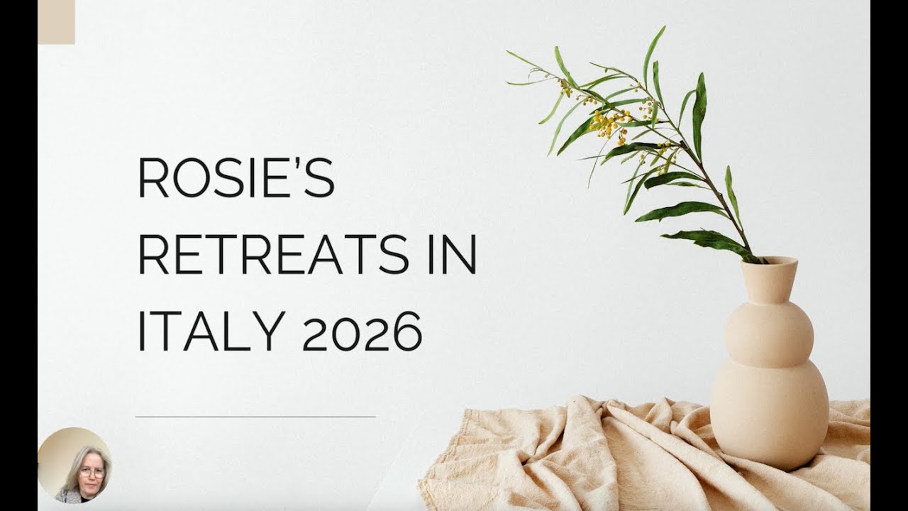 Rosie’s Retreats in Tuscany Italy 2026. For Women and Writers.