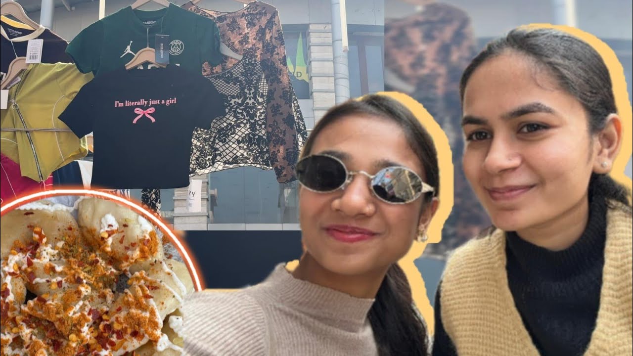EXPLORING KAMLA NAGAR MARKET DELHI WITH CUTIEE 🩷