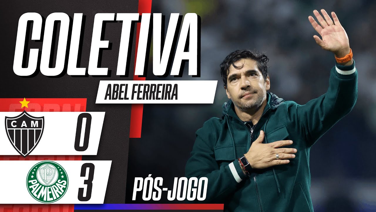 COLETIVA DE ABEL FERREIRA APÓS ATLÉTICO-MG 0x3 PALMEIRAS | ESPN