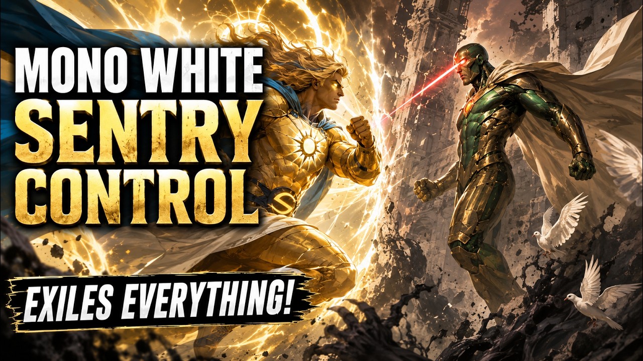 This Mono White Sentry Control Deck EXILES Everything | MTG Arena Standard BO1
